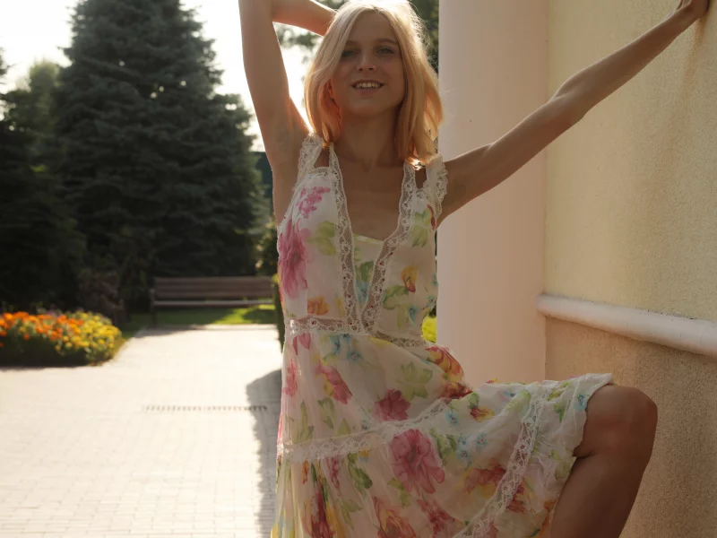 девушка, взгляд красивая