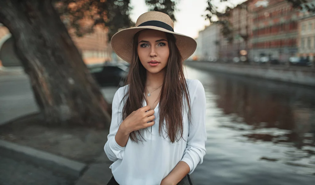 девушка, красивая