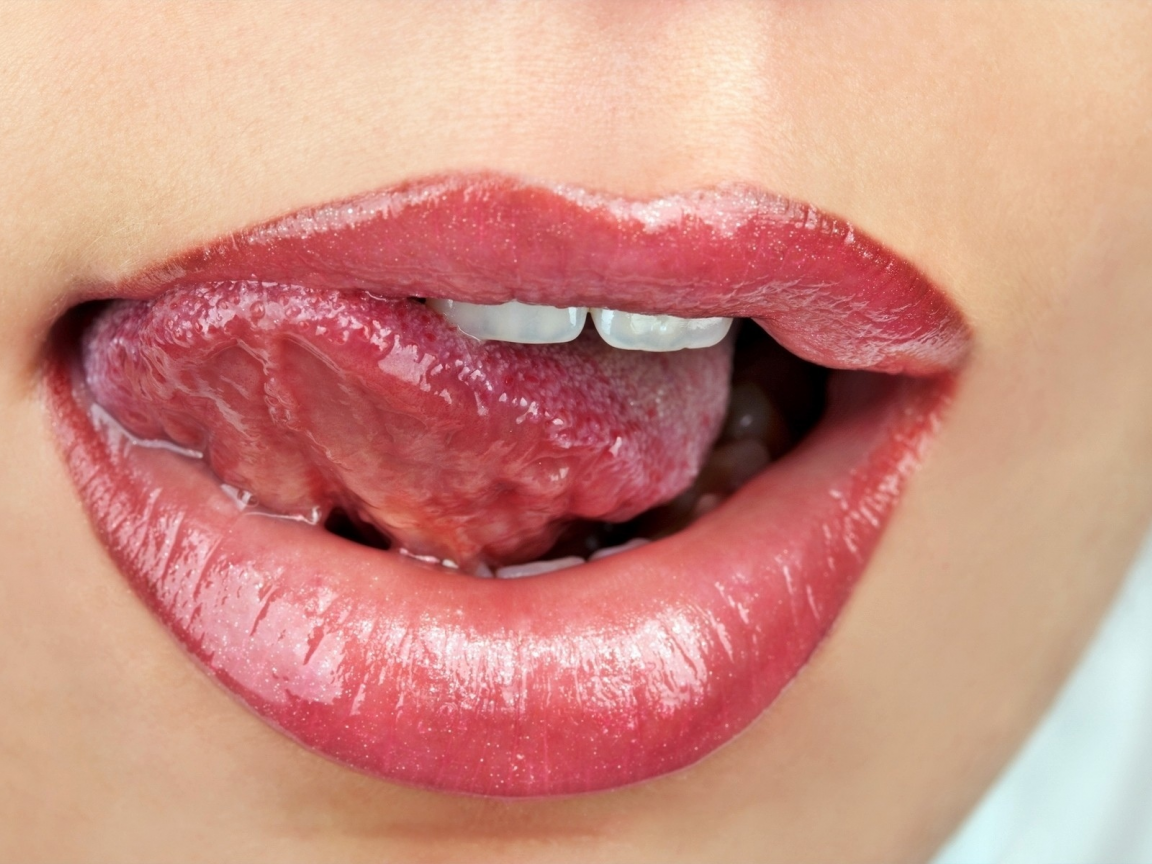 рот, губы, язык
