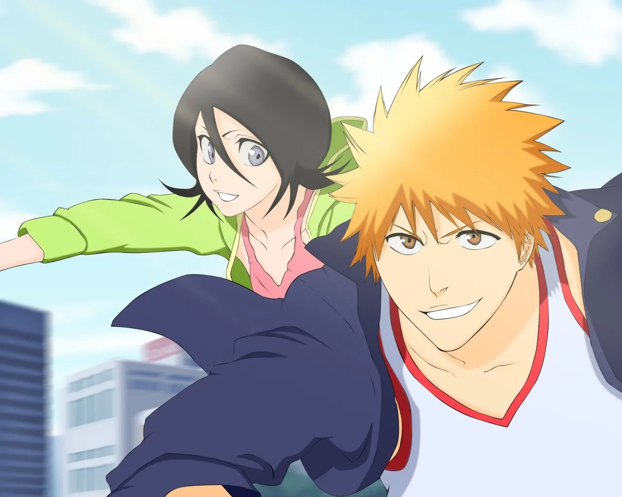 блич, bleach, ичиго куросаки, парень
