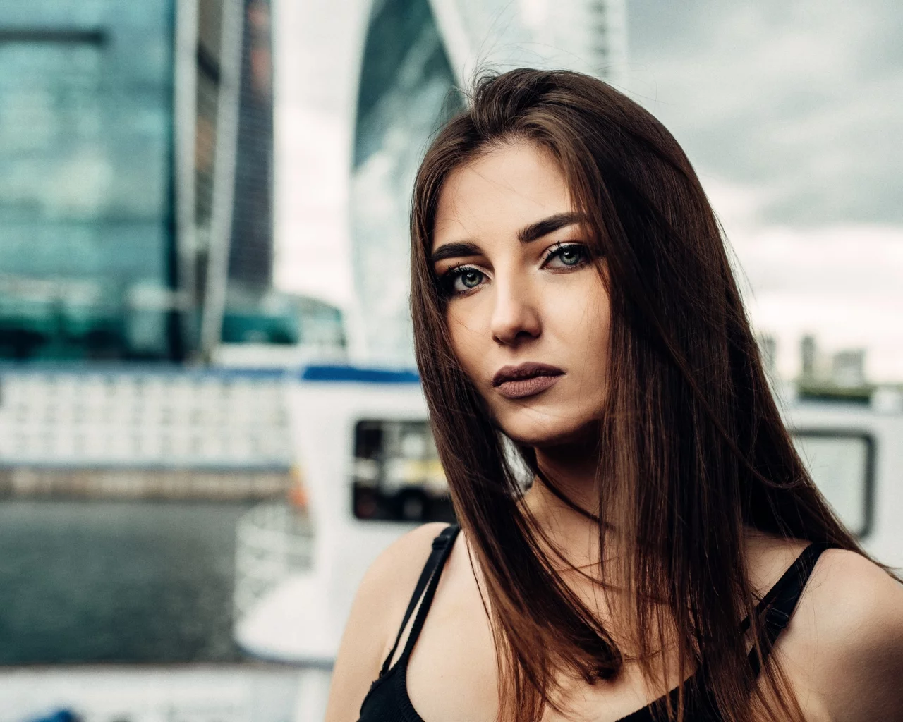 девушка, красивая