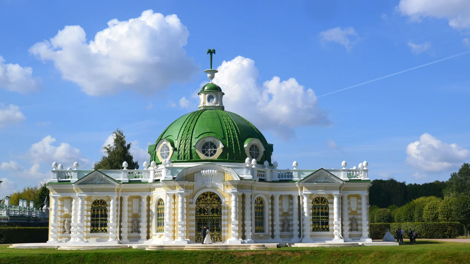 кусково, павильон, грот