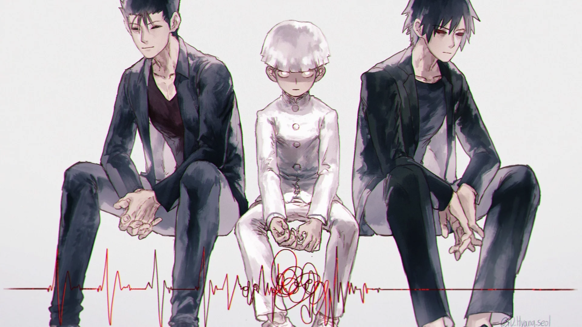 моб психо 100, mob psycho 100