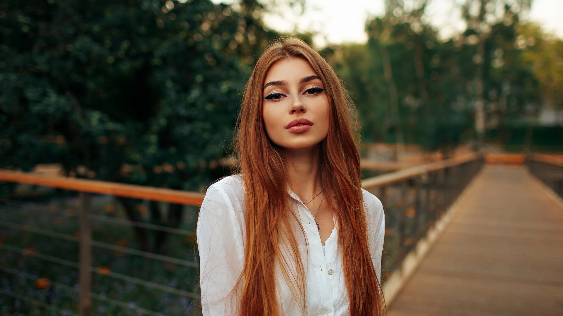 девушка, красивая