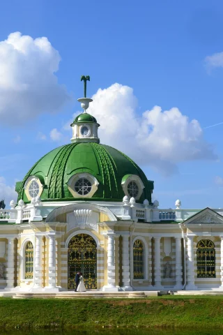 кусково, павильон, грот