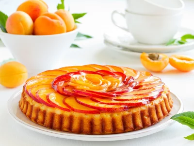 десерт, яблоки, пирог, выпечка