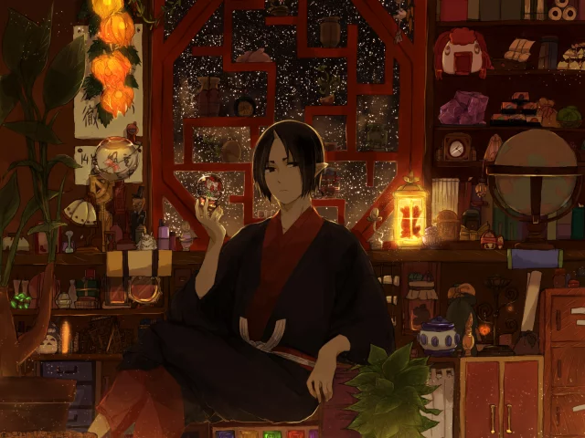 hoozuki no reitetsu, хладнокровный хозуки
