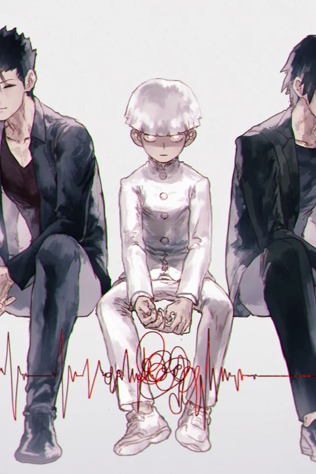 моб психо 100, mob psycho 100