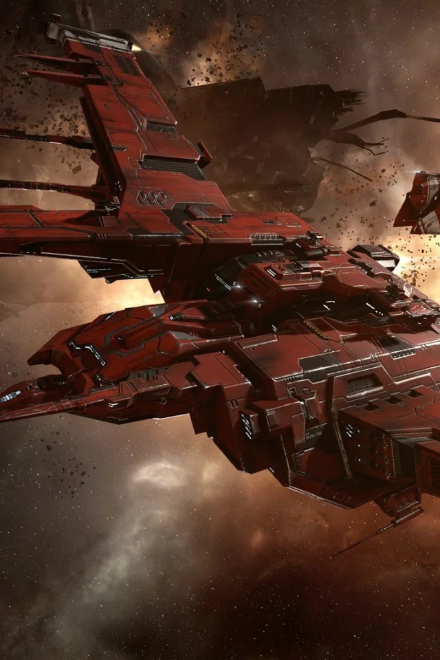 eve online, космический корабль, космос