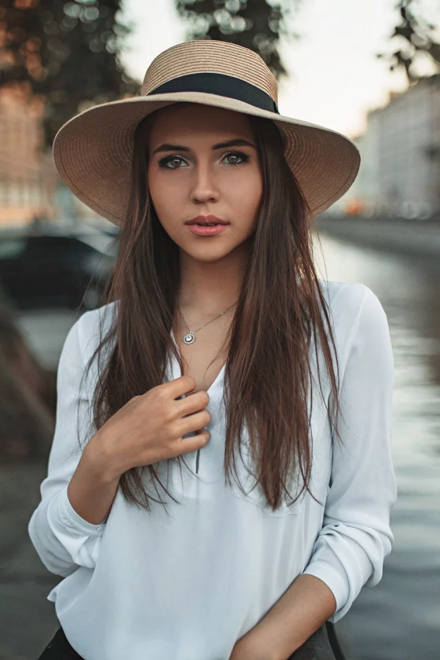 девушка, красивая