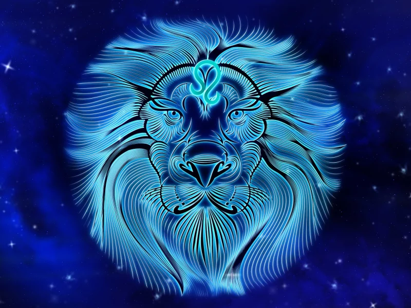 знак зодиака, космос, лев