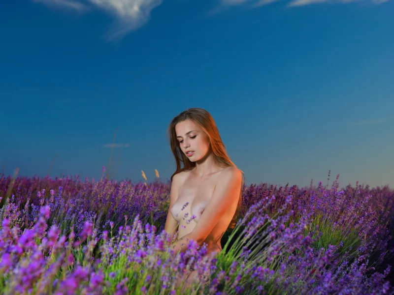 девушка, взгляд красивая