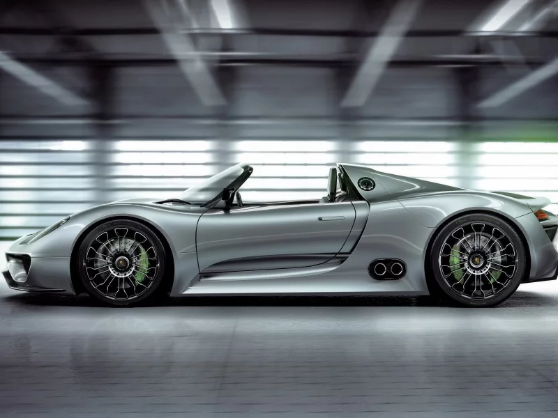 auto, porsche spyder