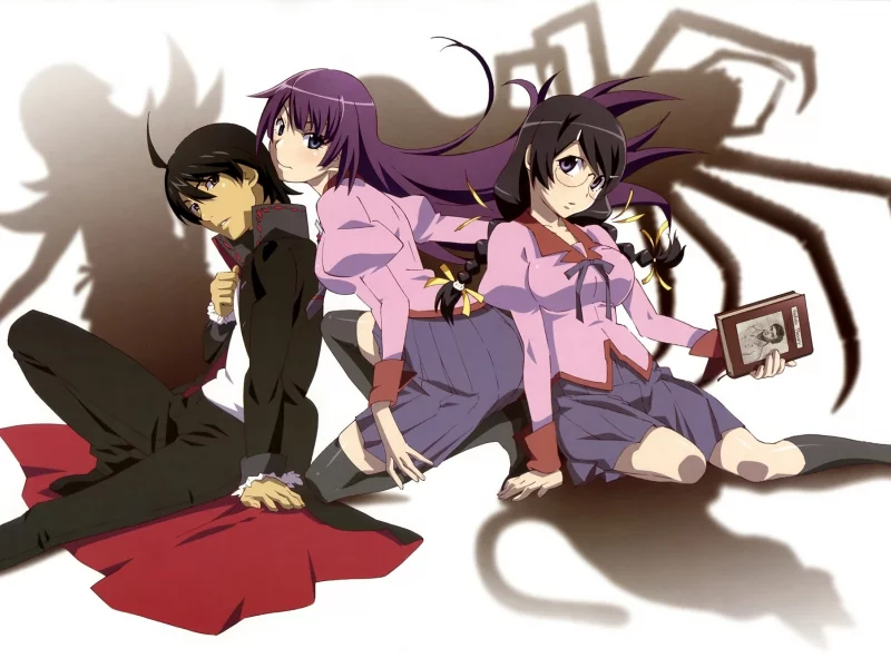bakemonogatari, персонажи