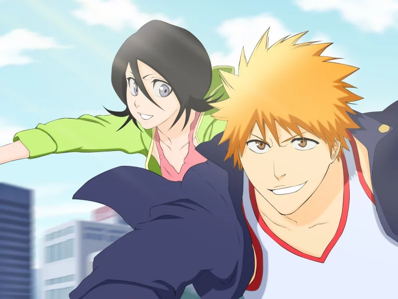 блич, bleach, ичиго куросаки, парень