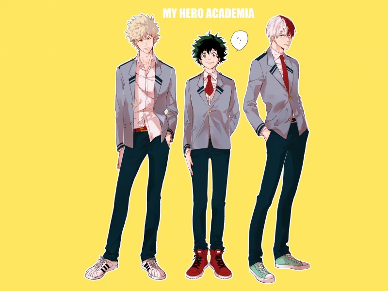 boku no hero academia, моя геройская академия