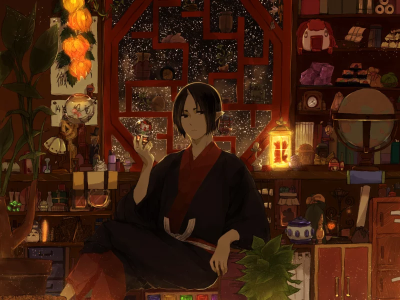 hoozuki no reitetsu, хладнокровный хозуки