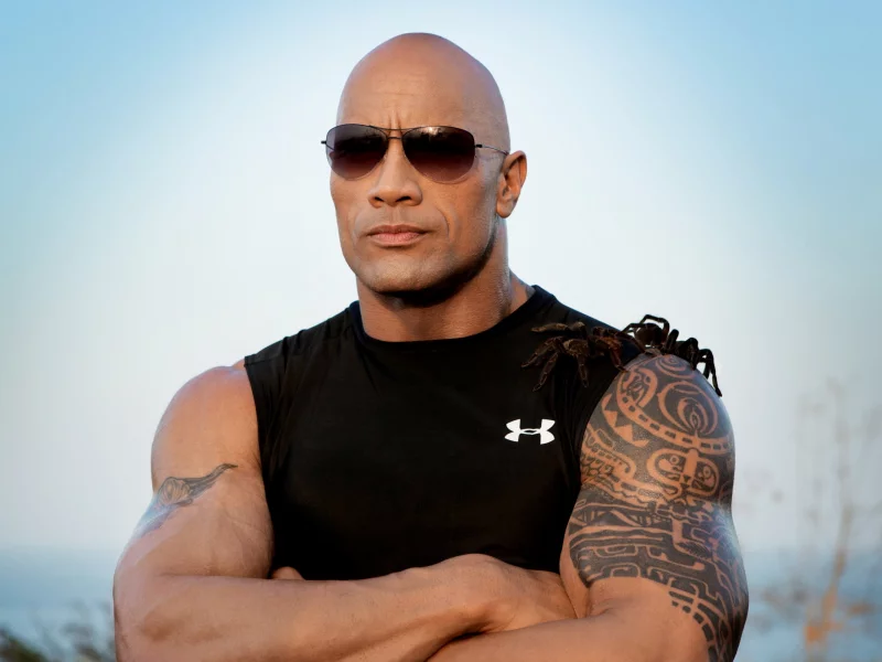 dwayne johnson, актёр, качок