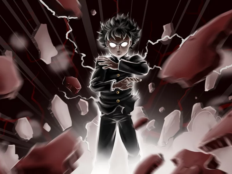 моб психо 100, mob psycho 100, кагеяма шигео