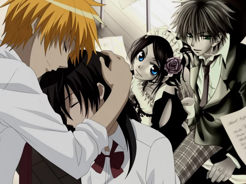 kaichou wa maid sama, президент студсовета горничная