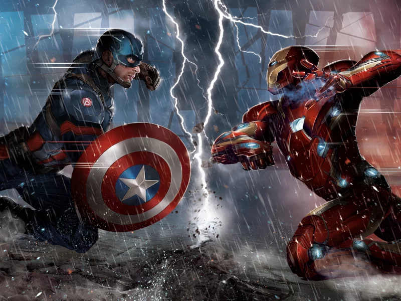 captain america civil war, первый мститель противостояние