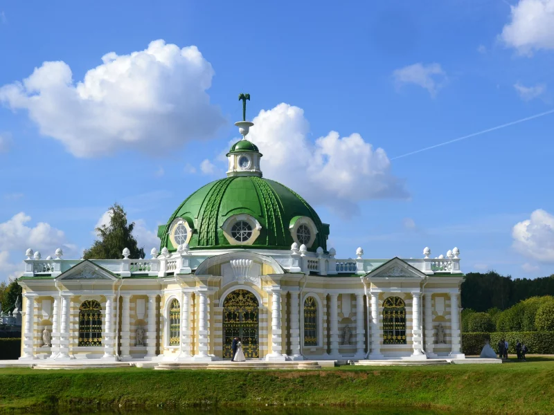 кусково, павильон, грот