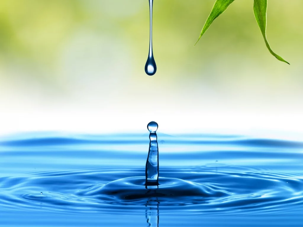 вода, капля