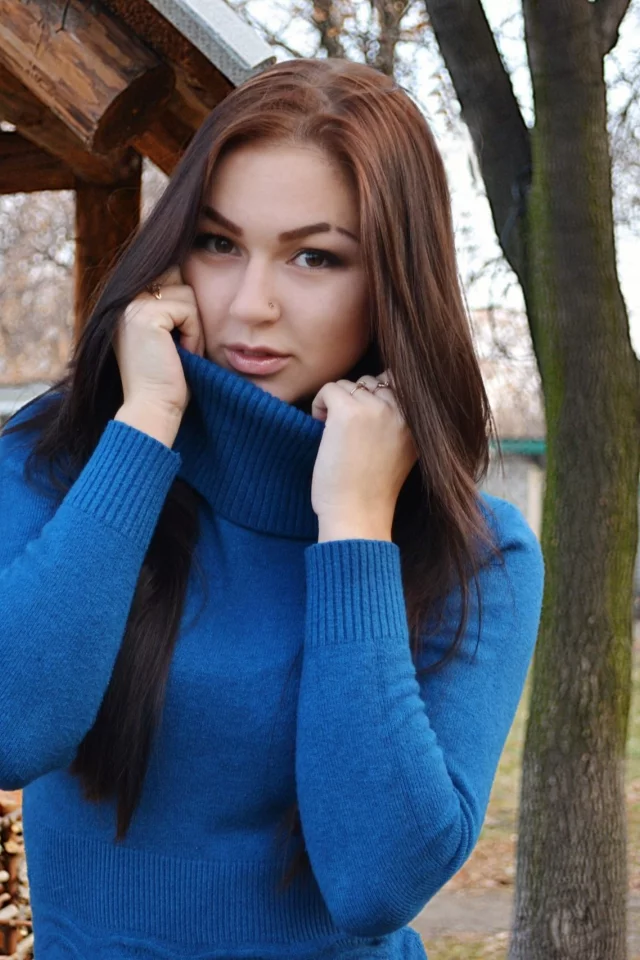 девушка, красивая, взгляд