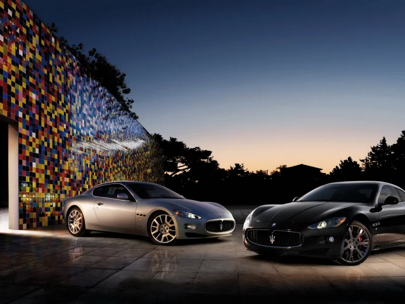 auto, maserati granturismo