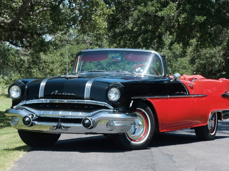 auto, pontiac, cabriolet