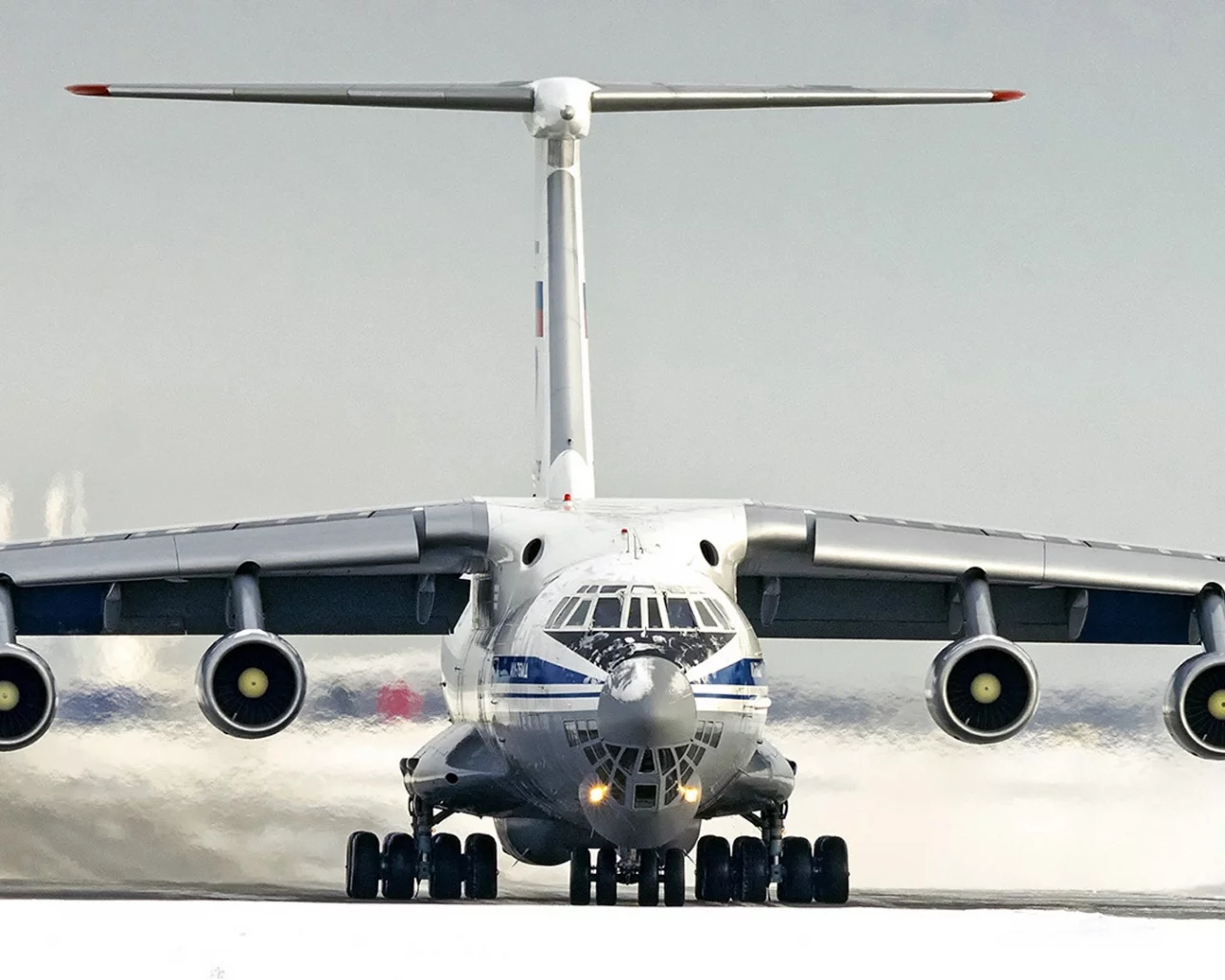 ил76мд, транспорт, самолёт