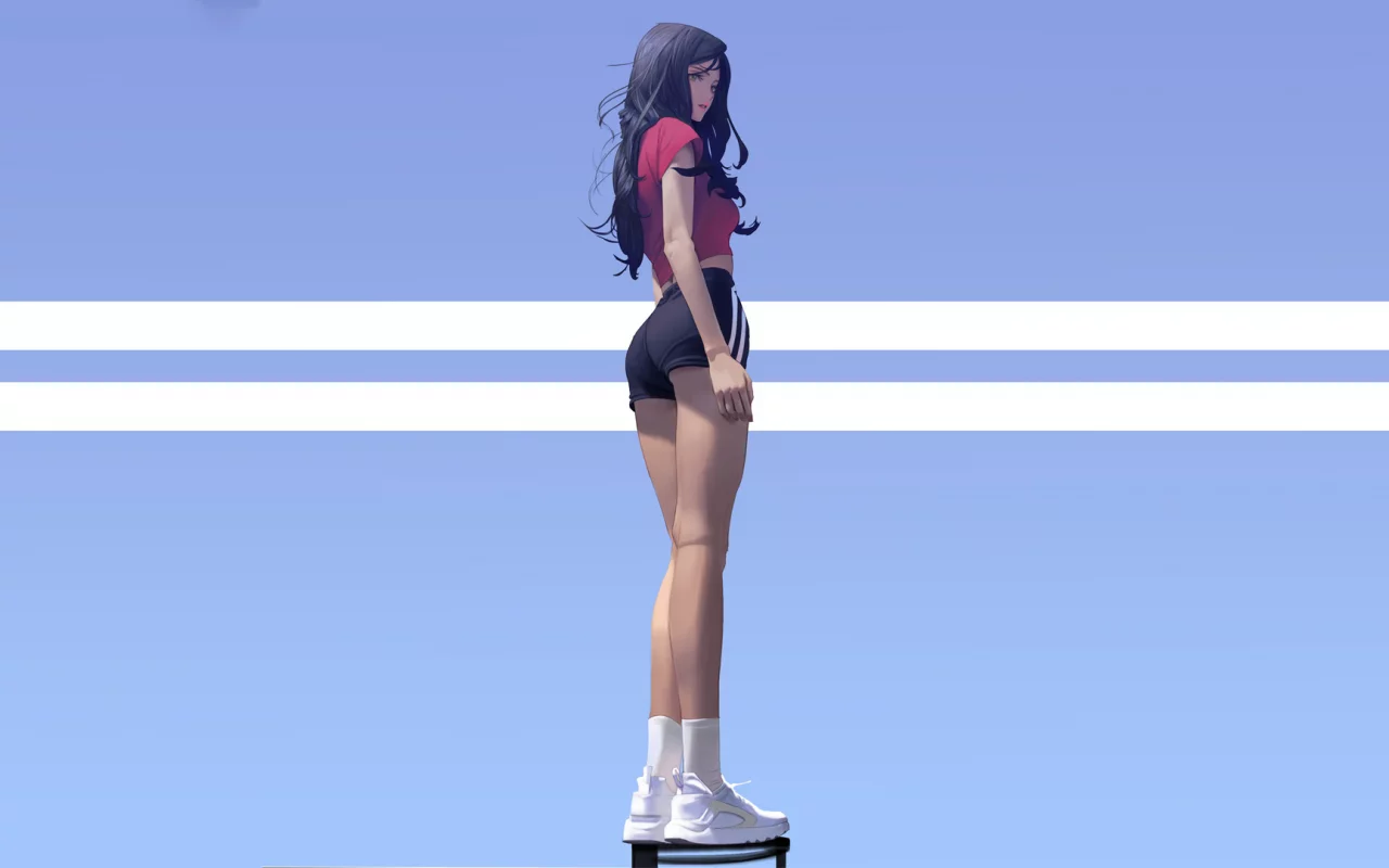 gril, simple