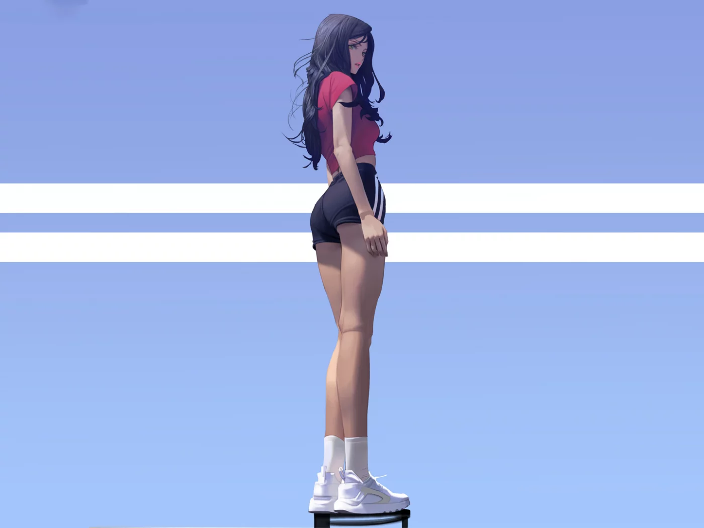 gril, simple