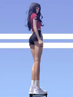 gril, simple
