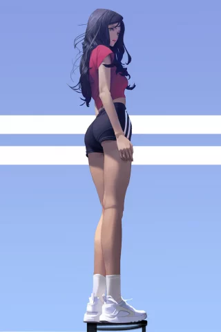 gril, simple