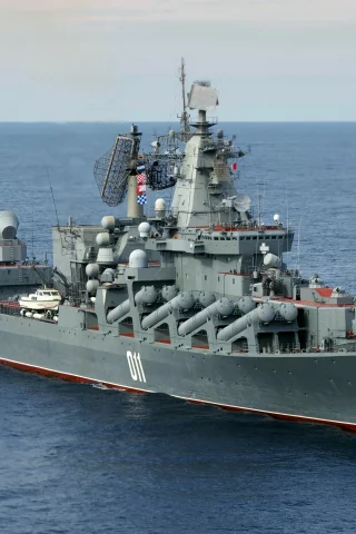 ракетный, крейсер, варяг, средиземное, море, проект 1164