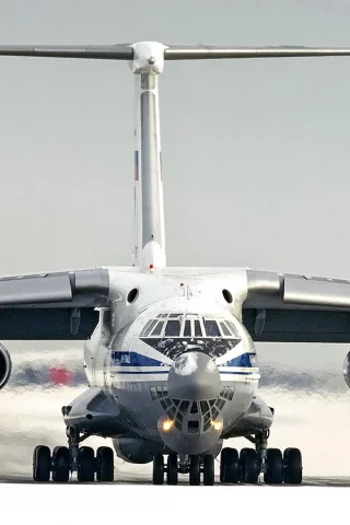 ил76мд, транспорт, самолёт