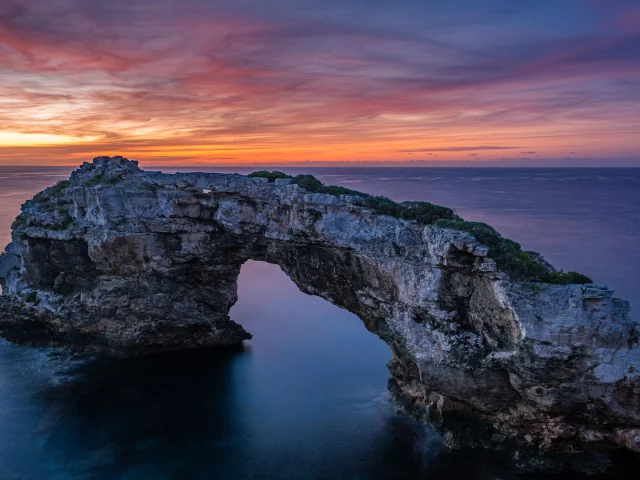 пейзаж, море, скала