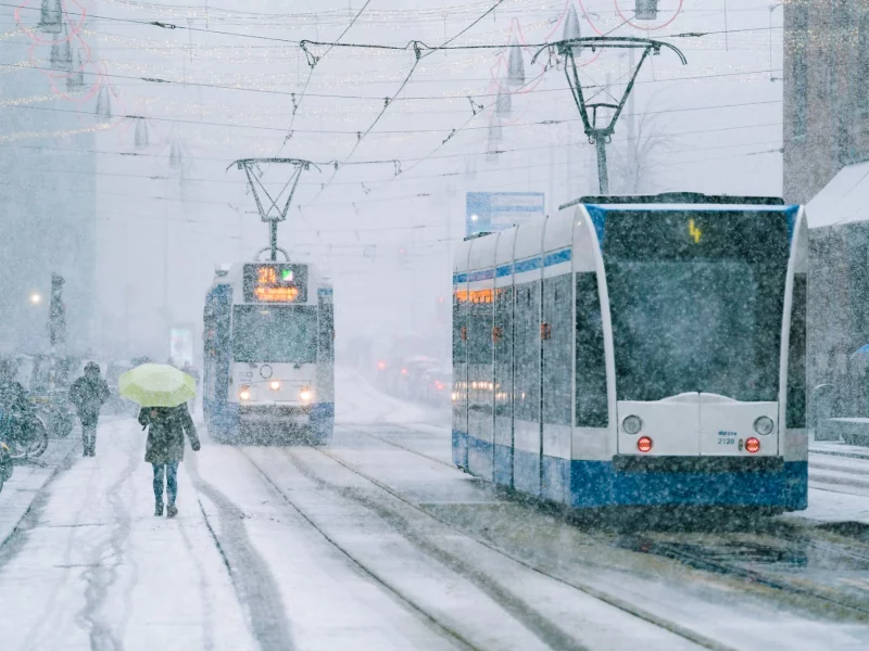 город, улица, трамвай