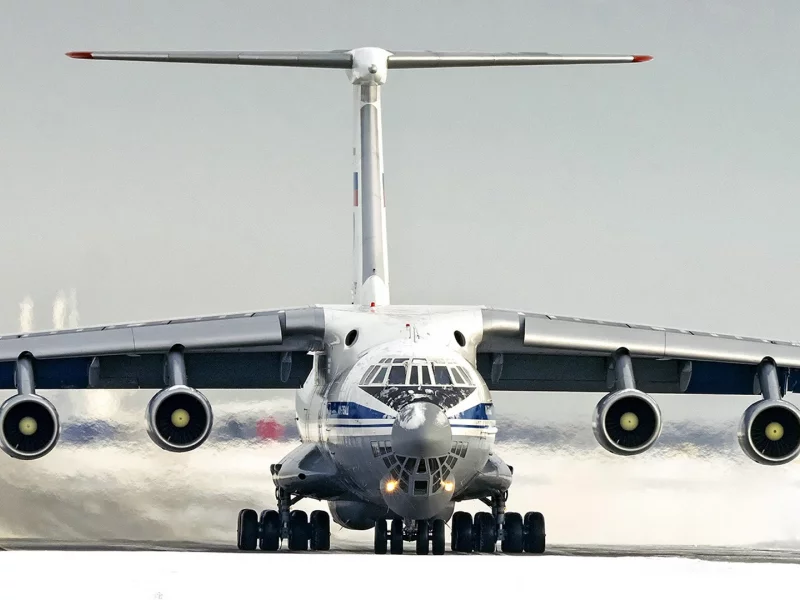 ил76мд, транспорт, самолёт