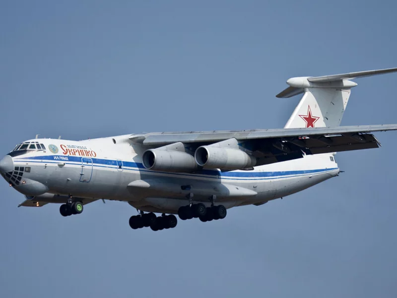 ил76мд, транспорт, самолёт