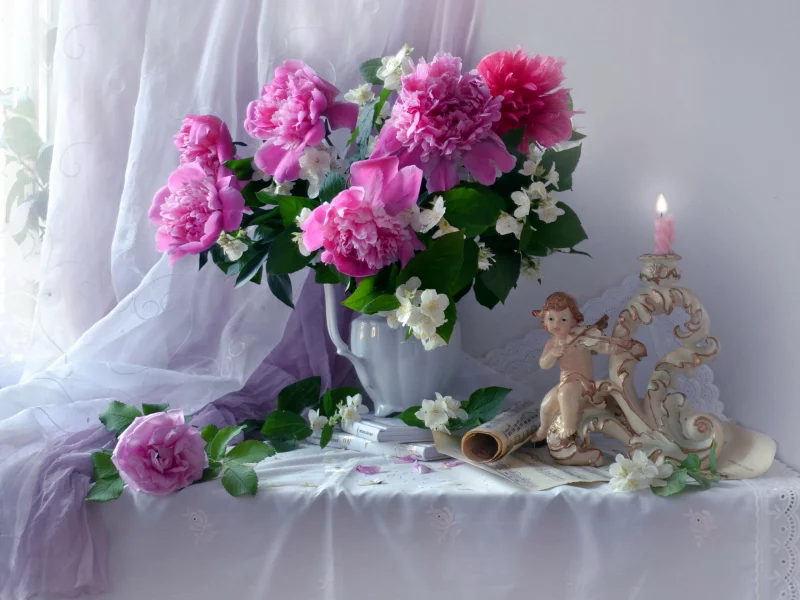 цветы, фон