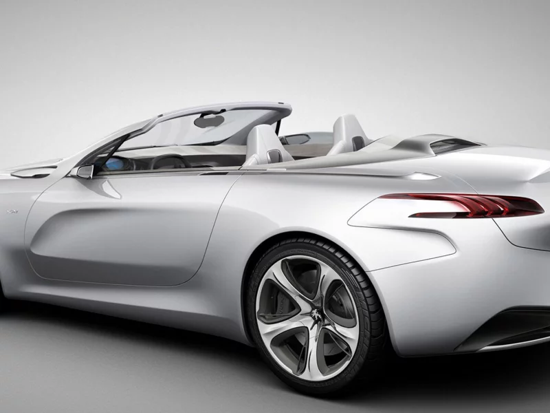 auto, peugeot cabriolet, concept