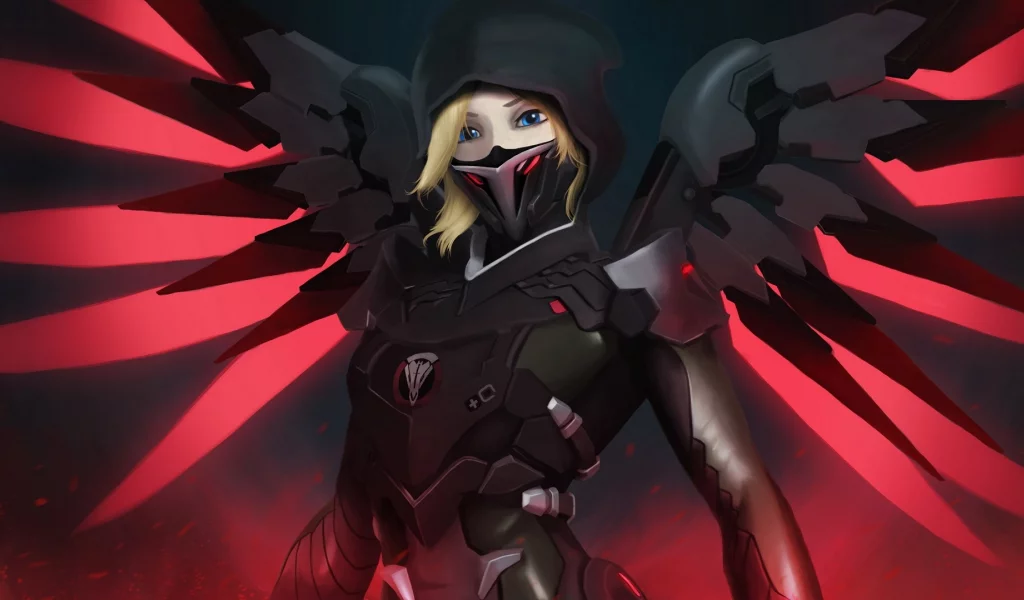 overwatch, девушка