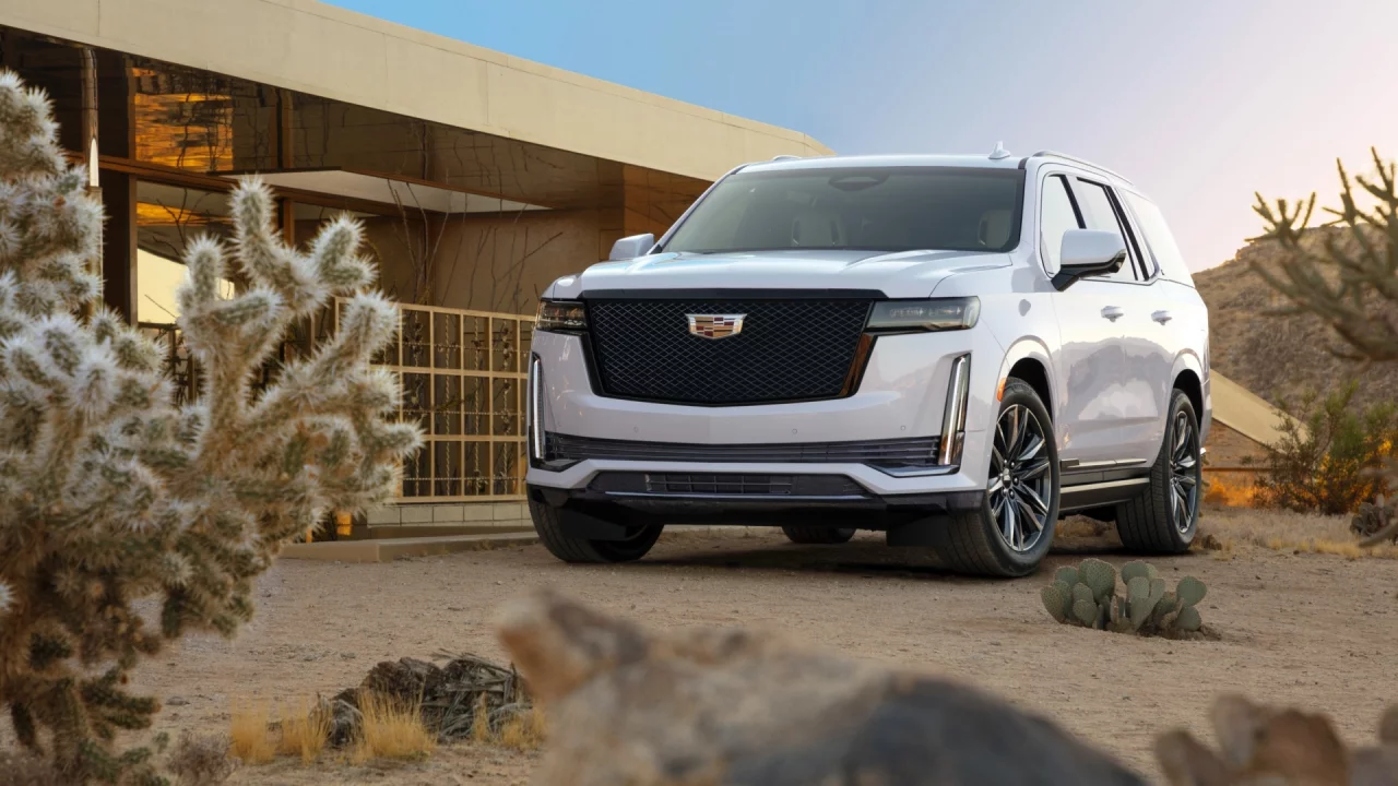 auto, cadillac, escalade