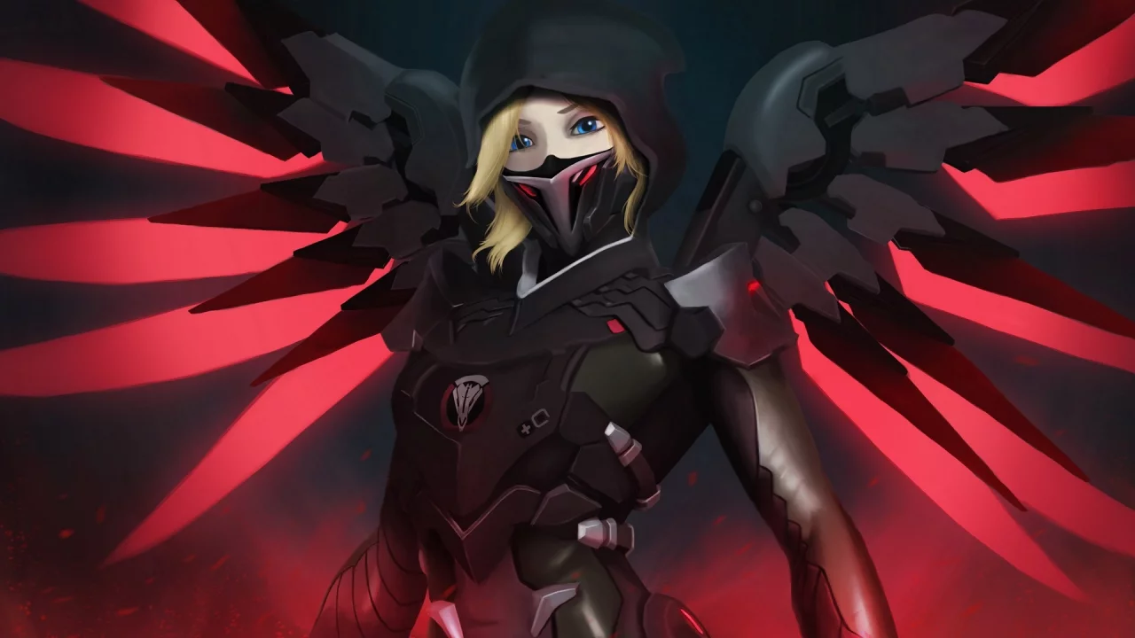 overwatch, девушка
