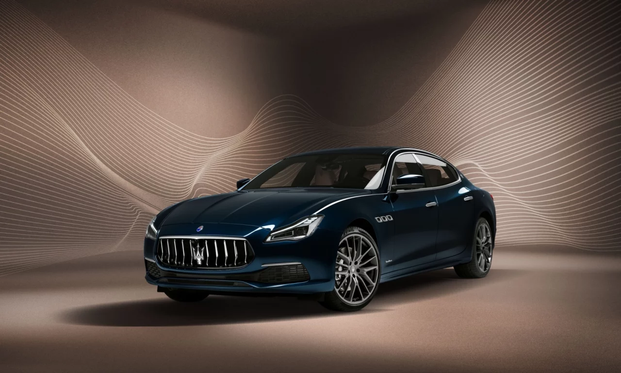 auto, maserari, quatroporte