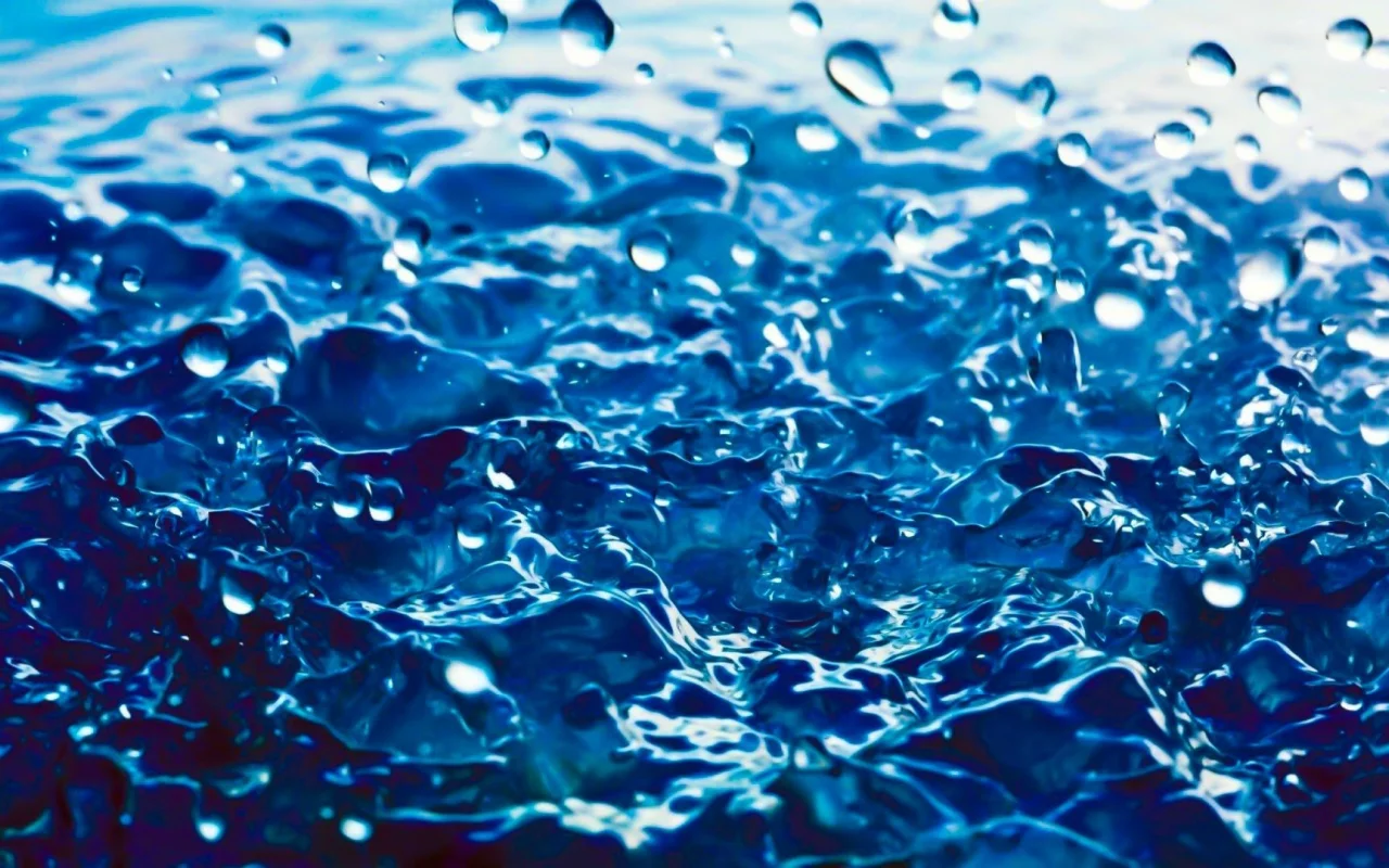 water, drops