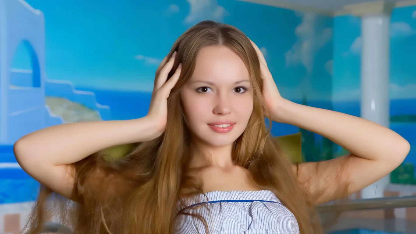 девушка, портрет