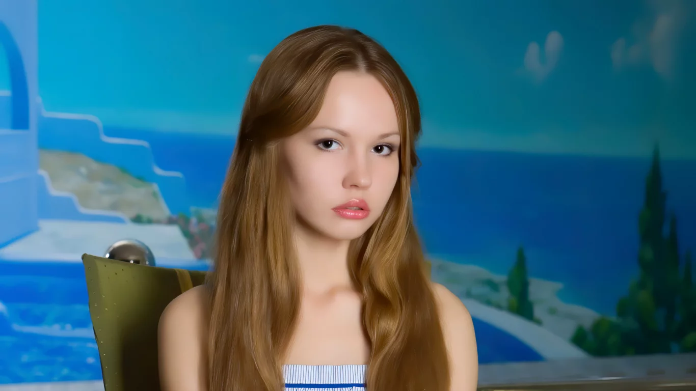 девушка, портрет